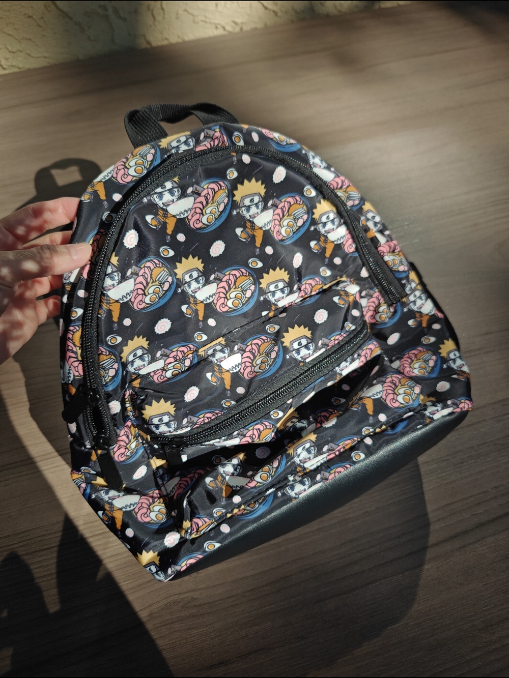Naruto Black Mini Backpack